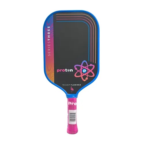Vợt Pickleball Proton Series 3 Project Flamingo Paddle – Đen Hồng Siêu Nhẹ, Bền Chắc!