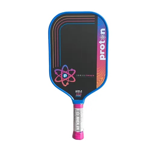 Vợt Pickleball Proton Series 3 Project Paddle Màu Đen Phối Hồng