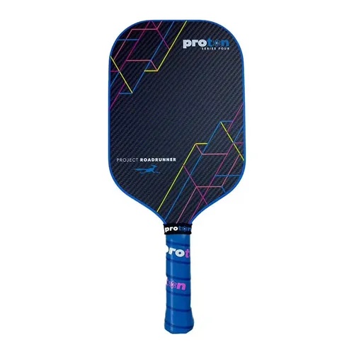 Vợt Pickleball Proton Series 4 Project Paddle - Đen Phối Xanh Dương Cao Cấp