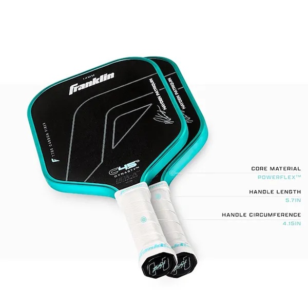 Vợt Pickleball Franklin C45 Hayden Patriquin 16mm Màu Xanh
