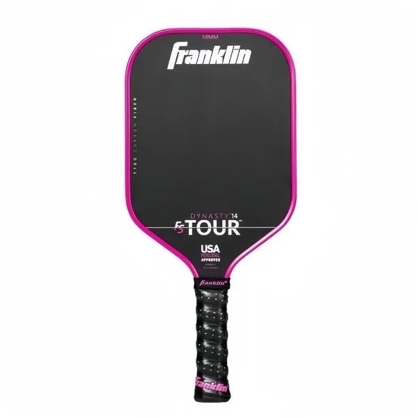 Vợt Pickleball Franklin FS Tour Dynasty 14mm Màu Hồng Đen