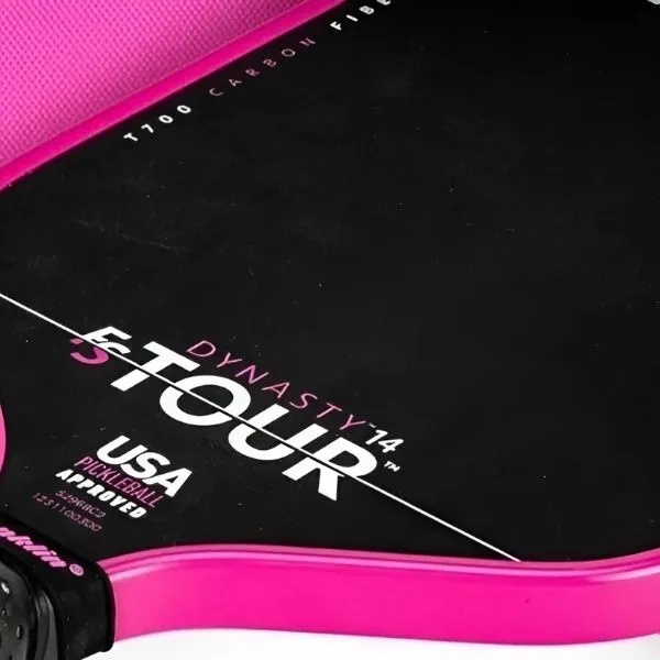 Vợt Pickleball Franklin FS Tour Dynasty 14mm Màu Hồng Đen