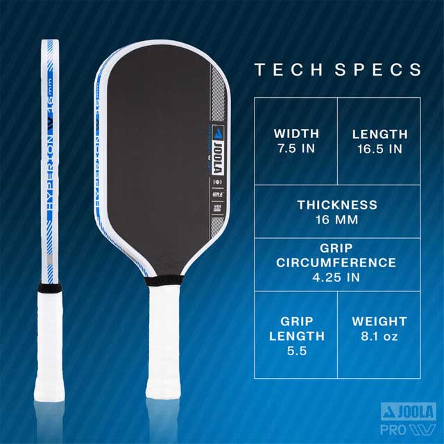 Vợt Pickleball JOOLA Ben Johns Hyperion Pro IV 16mm