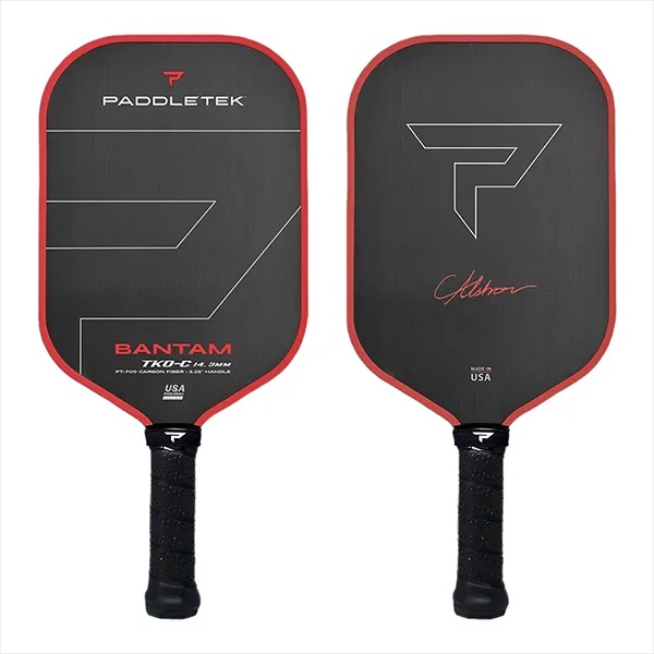 Vợt Pickleball Paddletek Bantam TKO-C 14.3mm Màu Đỏ