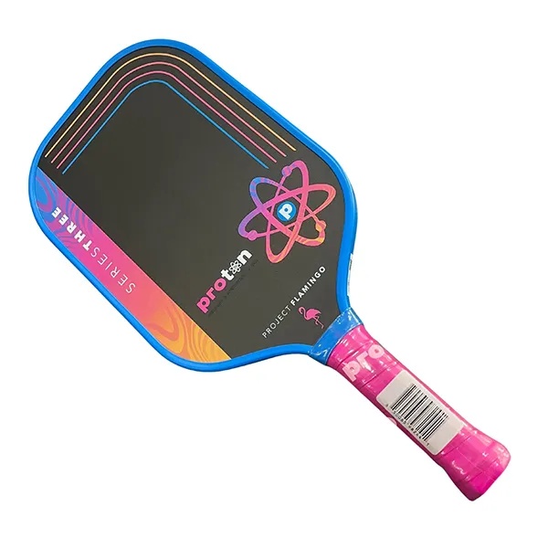 Vợt Pickleball Proton Series 3 Project Flamingo Paddle Màu Đen Phối Hồng